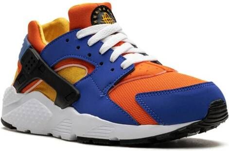 Nike Kids Huarache Run "Hyper Royal Yellow Ochre" sneakers Orange