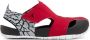 Nike Kids Jordan Flare cut-out sandals Red - Thumbnail 1