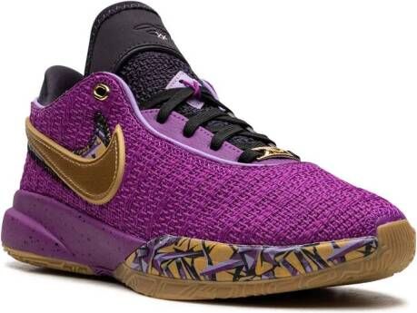 Nike Kids Lebron 20 sneakers Purple