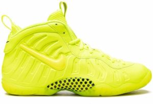 Nike Kids Little Posite Pro high-top sneakers Yellow