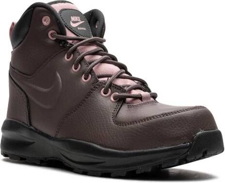Nike Kids oa leather boots Brown