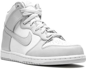 Nike Kids Dunk High "Vast Grey" sneakers White
