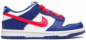Nike Kids Dunk Low "Bright Crimson Game Royal" sneakers Blue