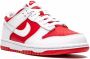 Nike Kids Dunk Low "White University Red" sneakers - Thumbnail 1
