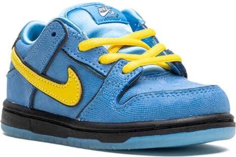 Nike Kids Powerpuff SB Dunk Low "Bubbles" sneakers Blue
