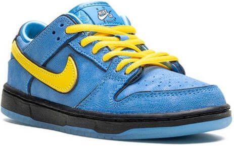 Nike Kids Powerpuff SB Dunk Low "Bubbles" sneakers Blue
