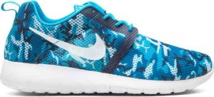 Nike Kids Roshe Run Flight Weight low-top sneakers Blue