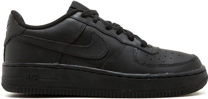 Nike Kids Air Force 1 Low '07 "Triple Black" sneakers