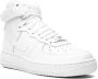 Nike Kids Air Force 1 High LE "Triple White" sneakers - Thumbnail 1
