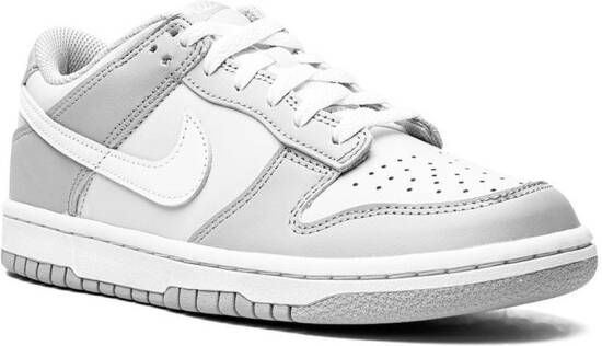 Nike Kids Dunk Low "Pure Platinum" sneakers White