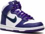 Nike Kids Dunk High "Electro Purple Midnght Navy" sneakers Blue - Thumbnail 1