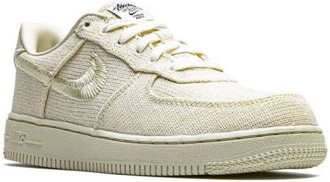 Nike Kids x Stüssy Air Force 1 "Fossil" sneakers White