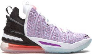 Nike LeBron 18 high-top sneakers Pink