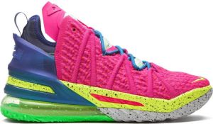 Nike LeBron 18 "Los Angeles By Night" sneakers Pink