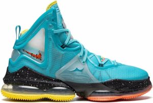 Nike LeBron 19 “Christmas” high-top sneakers Blue