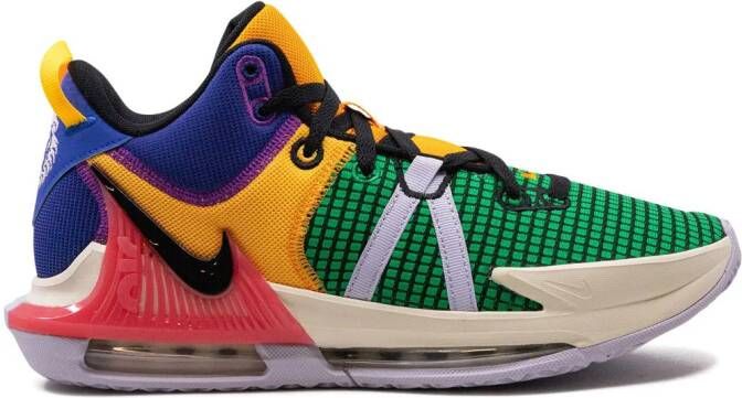 Nike LeBron Witness 7 "Multi Color" sneakers Green
