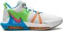 Nike Lebron Witness VII "Grey Fog Cobblestone Laser Blue Hyper Pink" sneakers - Thumbnail 1