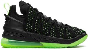 Nike Lebron XVIII "Electric Green" sneakers Black