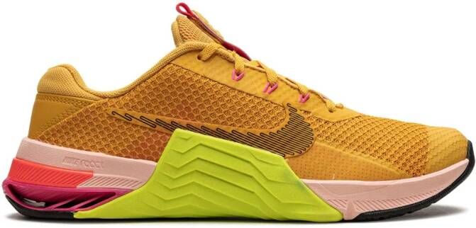 Nike Metcon 7 "Pollen Volt Pale Coral Black" sneakers Yellow