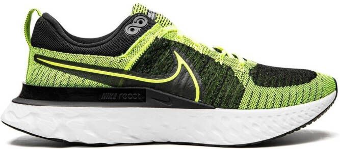 Nike React Infinity Run Flyknit 2 "Volt" sneakers Black