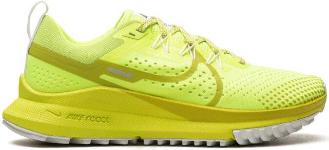 Nike React Pegasus Trail 4 "Volt Bright Cactus" sneakers Yellow