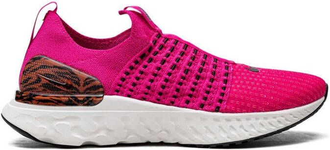 Nike React Phantom Run Flyknit2 "Pink Prime Black Phantom" sneakers