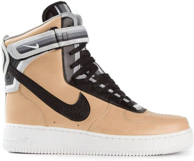 Nike x Riccardo Tisci Air Force 1 Mid SP "Tan" sneakers Yellow - Picture 1