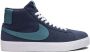 Nike SB Blazer Mid "Navy Aqua" sneakers Blue - Thumbnail 1