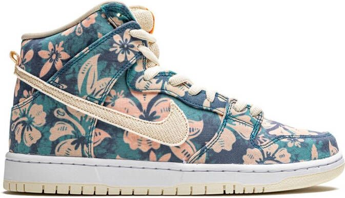 Nike SB Dunk High "Hawaii" sneakers Blue