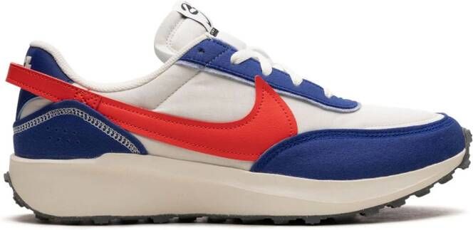 Nike Waffle Debut Swoosh "Old Royal Habanero Red" sneakers Blue