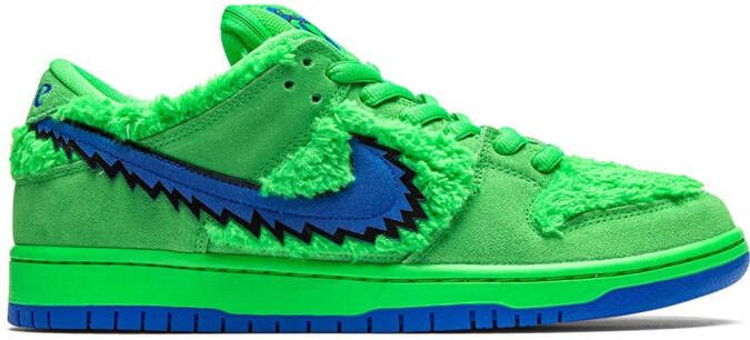 Nike x Grateful Dead SB Dunk Low "Green Bear" sneakers