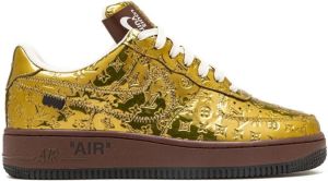 Nike x Louis Vuitton Air Force 1 sneakers Gold