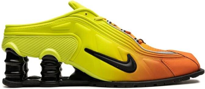 Nike x Martine Rose Shox R4 Mule "Safety Orange" sneakers Yellow