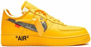Nike X Off-White Air Force 1 Low "University Gold" sneakers Yellow