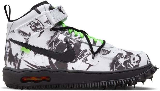 Nike X Off-White Air Force 1 Mid Grim Reaper sneakers Black