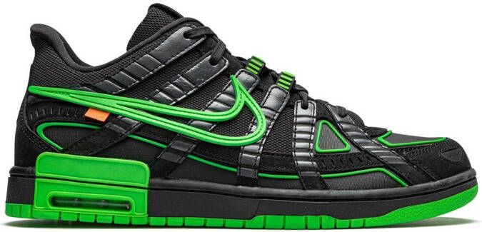 Nike X Off-White Air Rubber Dunk "Green Strike" sneakers Black