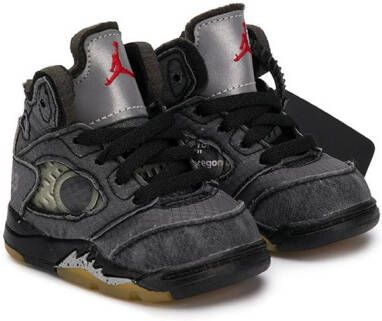 Jordan Kids x Off-White Air Jordan 5 Retro SP sneakers Grey