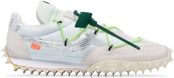 Nike X Off-White Waffle Racer SP "Electric Green" sneakers