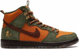Nike x Pass~Port SB Dunk High "Work Boots" Green