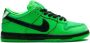 Nike x Powerpuff SB Dunk "Buttercup" sneakers Green - Thumbnail 1