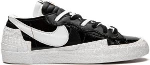 Nike x sacai Blazer Low "Black Patent Leather" sneakers