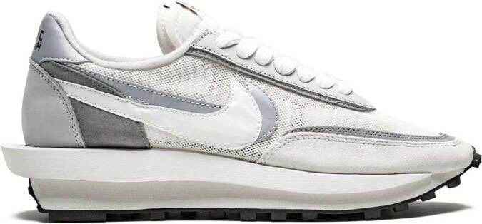 Nike x sacai LdWaffle "White Grey" sneakers