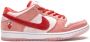 Nike x StrangeLove Skateboards SB Dunk Low "Special Box" sneakers Red - Thumbnail 1