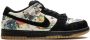 Nike x Supreme SB Dunk Low "Rammellzee" sneakers Black - Thumbnail 1