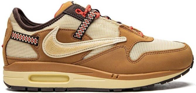 Nike x Travis Scott Air Max 1 "Saturn Gold" sneakers Yellow - Picture 5