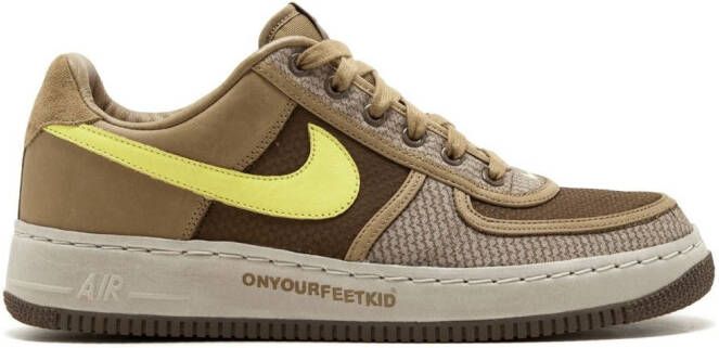 Nike x UNDEFEATED Air Force 1 Insideout Priority sneakers Brown