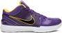 Nike x Undefeated Kobe 4 Protro "La Lakers" sneakers Purple - Thumbnail 1