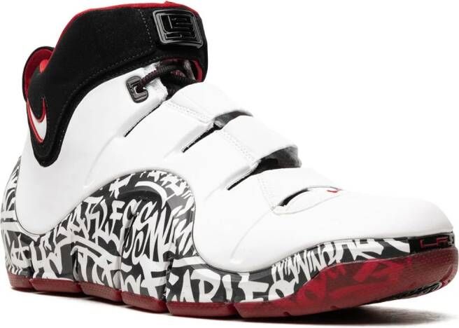 Nike Zoom Lebron 4 "Graffiti 2023" sneakers White