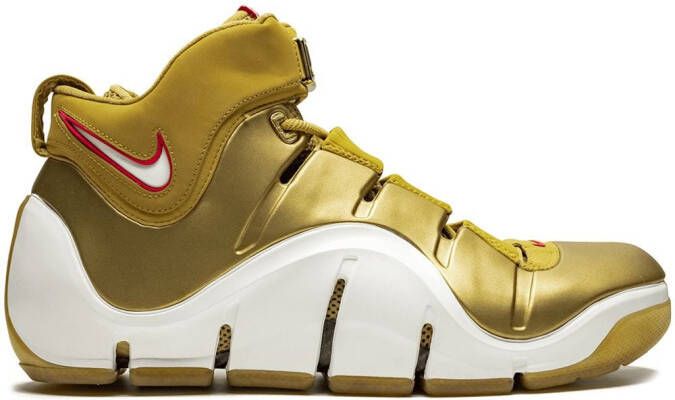 Nike Zoom LeBron 4 "NBA All Star" sneakers Gold
