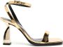 Nodaleto Angel E 90mm metallic sandals Gold - Thumbnail 1